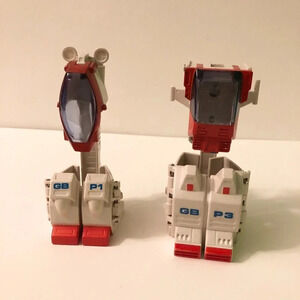Vtg  1985 Gobots Power Suit GB P1 P3 Part Accessory Transformer Bandai